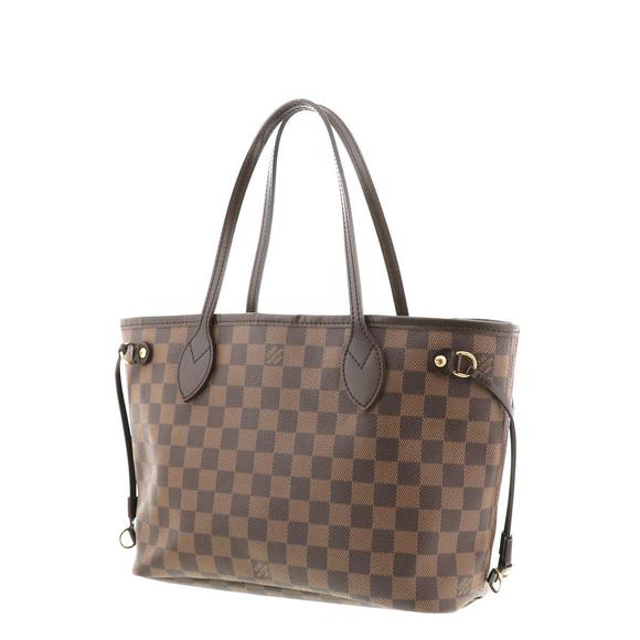 Louis Vuitton Handbags - Louis Vuitton Bag Brown Ebene Neverfull Tote PM Damier
